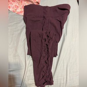 Legging, size medium, purple
